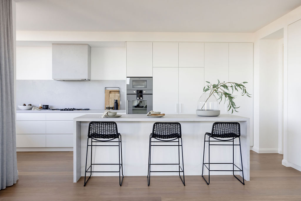 Omnia Penthouse kitchen with Gaggenau appliances