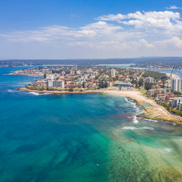 Aerial Cronulla peninsula